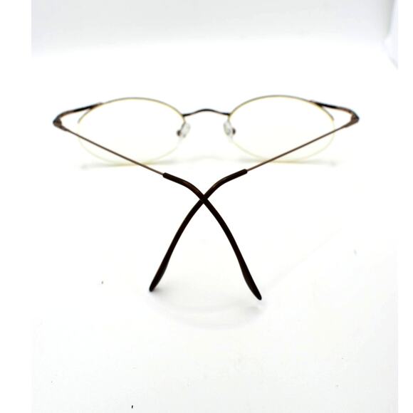 Yves Saint Laurent 4123 Y386 53-20-135 Half Rim Eyeglass FRAMES ONLY - VERY GOOD - Picture 10 of 10